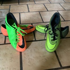❤️❤️ 2 Pairs Nike Soccer/Lacrosse girls cleats